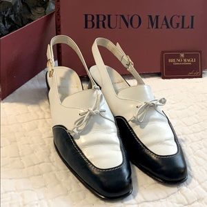 Bruno Magli Loafers Black and White 8